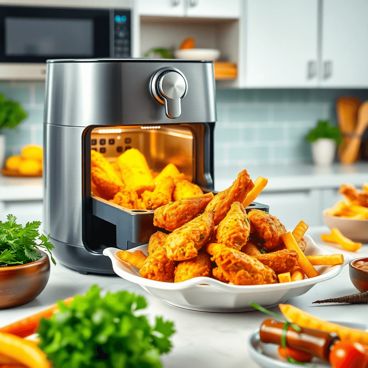 Easy Air Fryer, Big & Bold Flavours: Cooking Made Simple